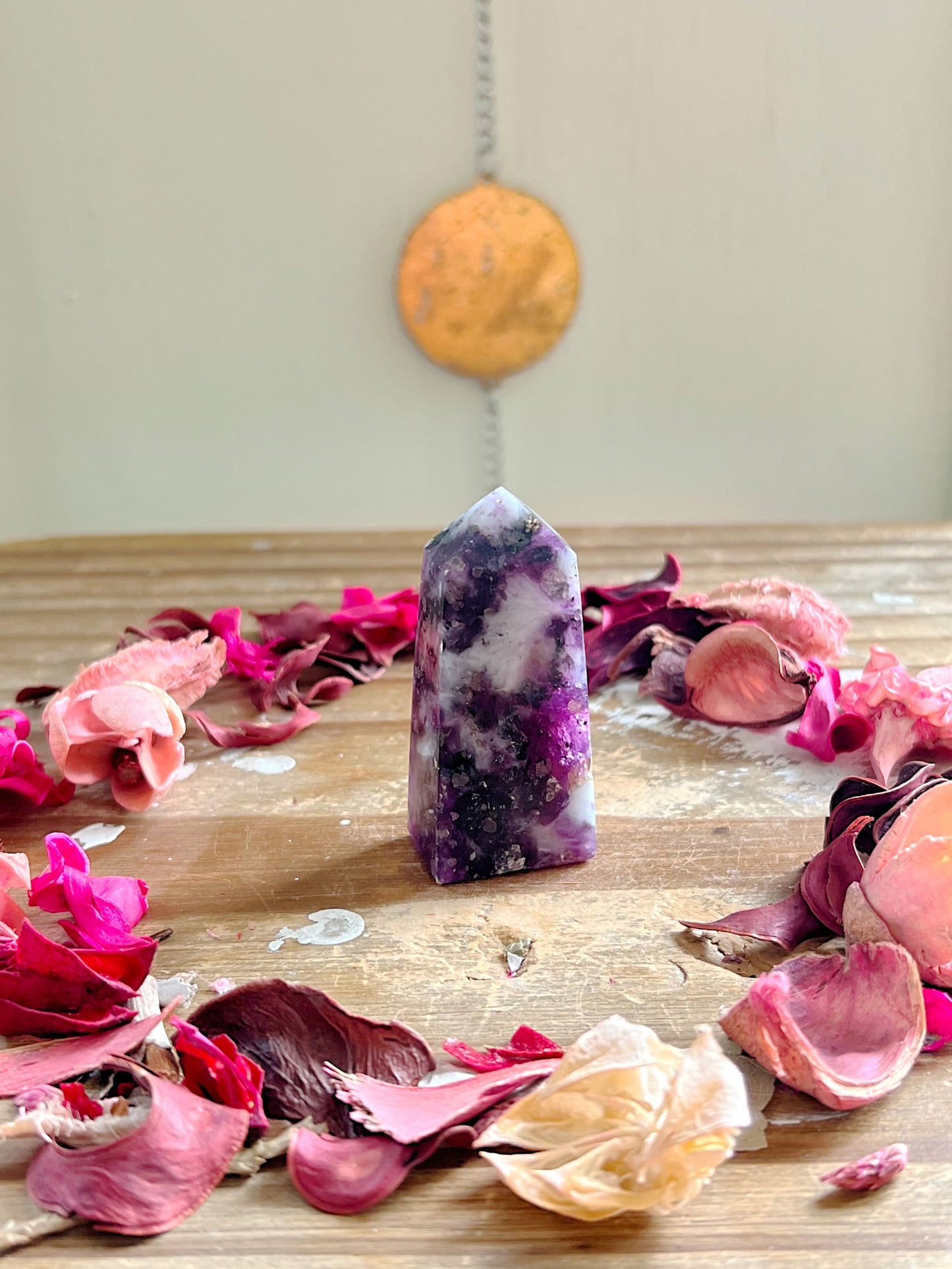Purple Mica Towers