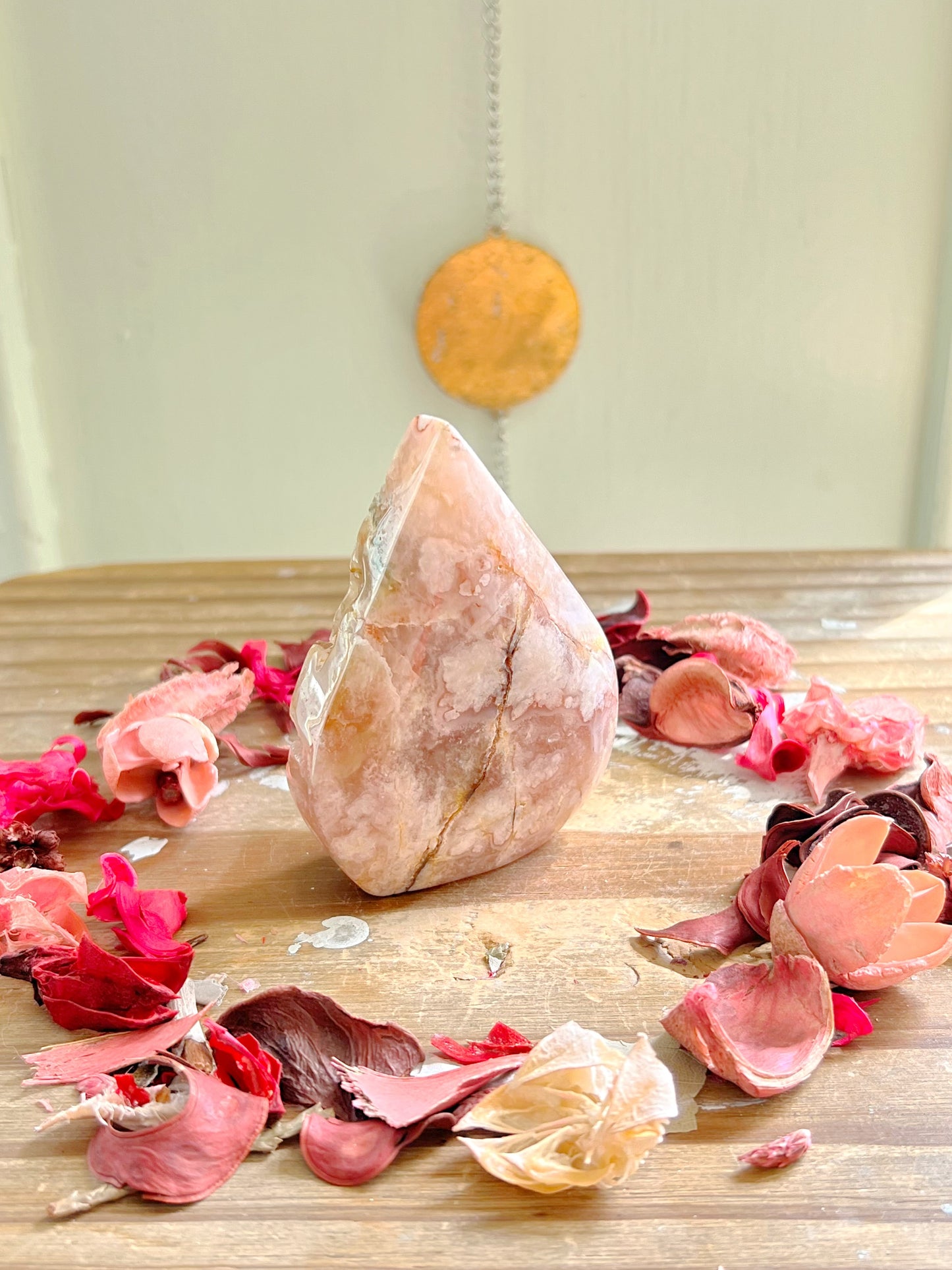 Flower Agate Freeforms