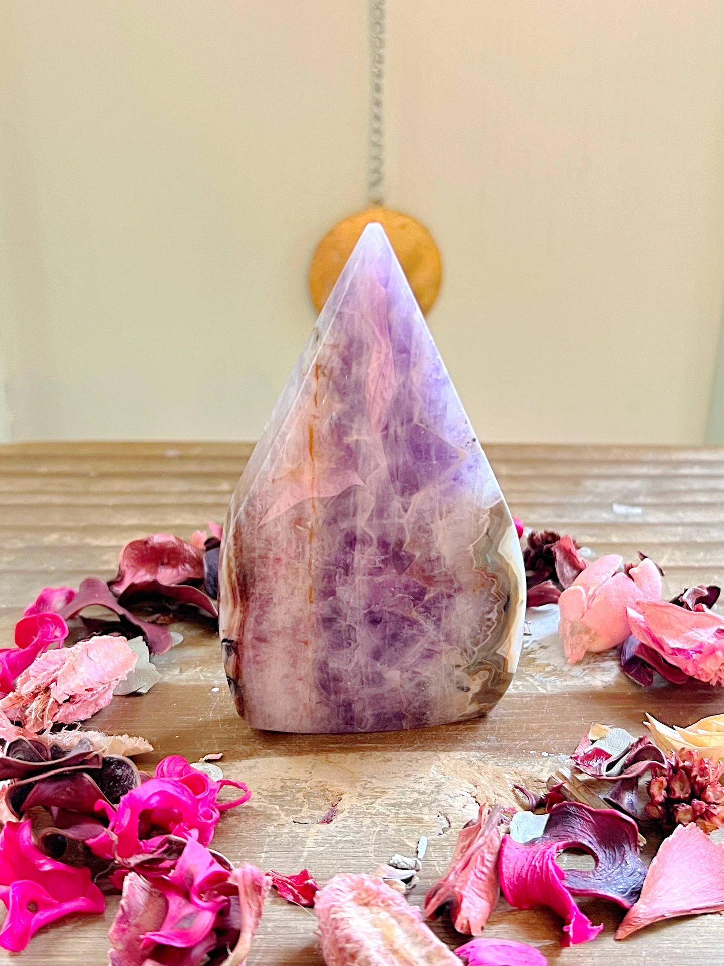 Amethyst X Mexican Lace Agate Freeform’s