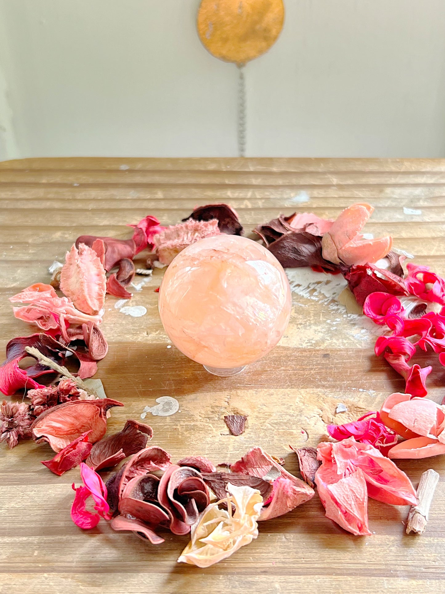 Fire Quartz Spheres