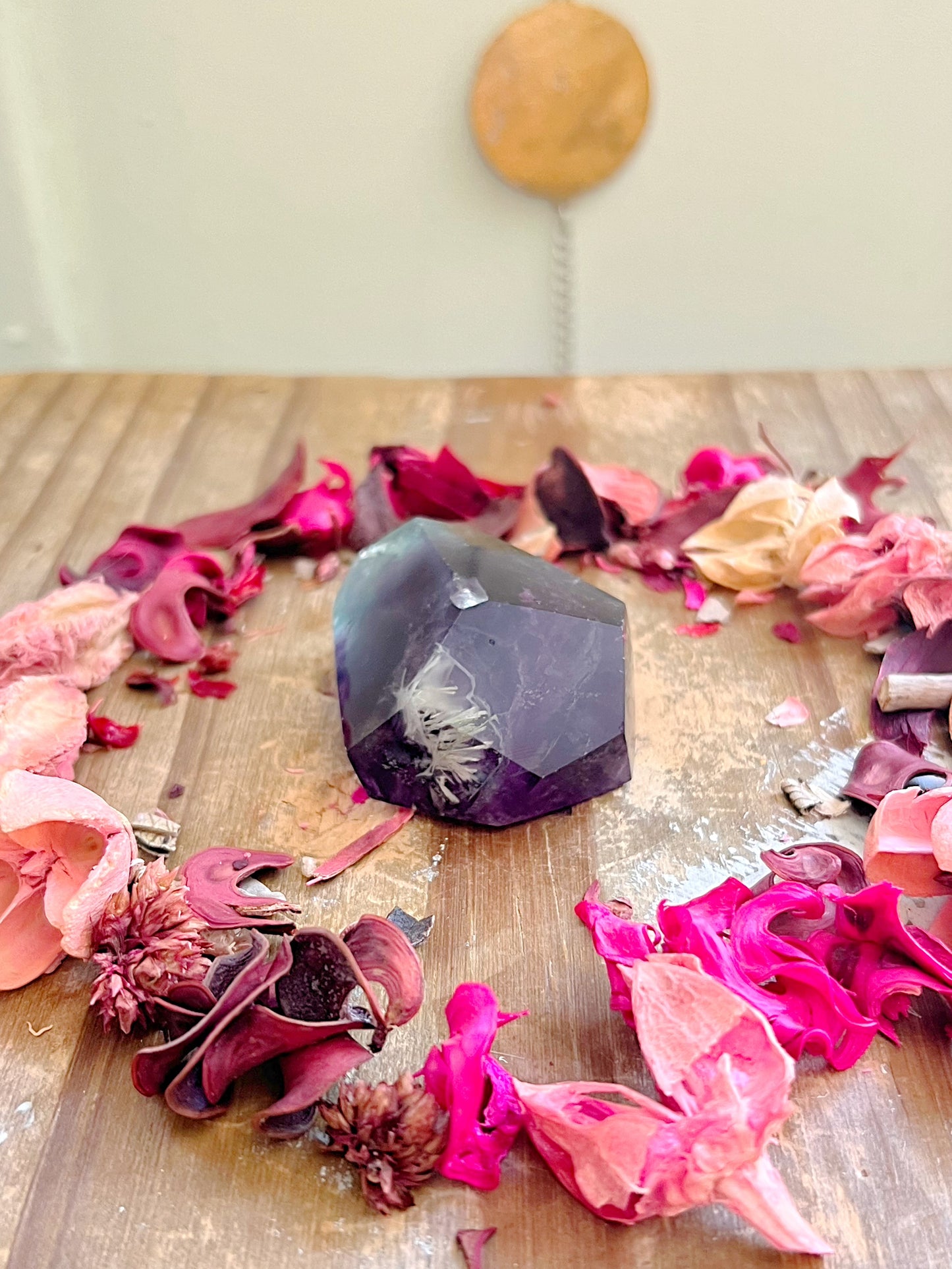 Feather Fluorite Gusher Freeform