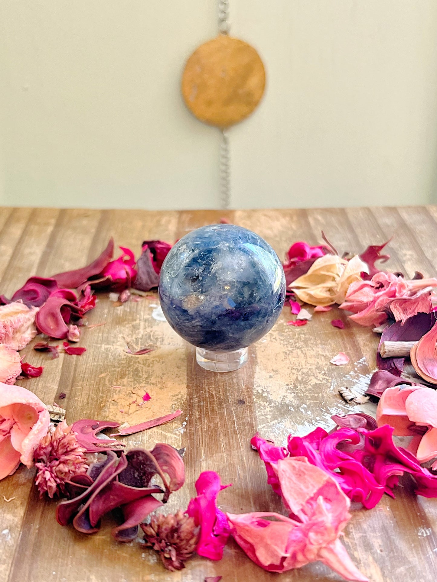 Blue Kyanite Sphere