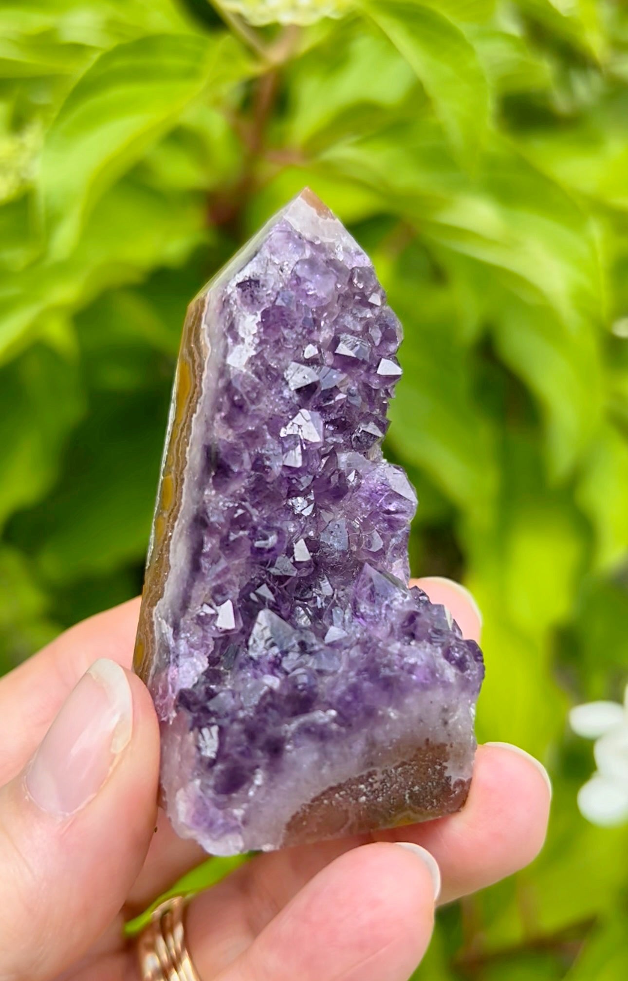 High-quality Druzy Amethyst x Jasper x Agate Towers
