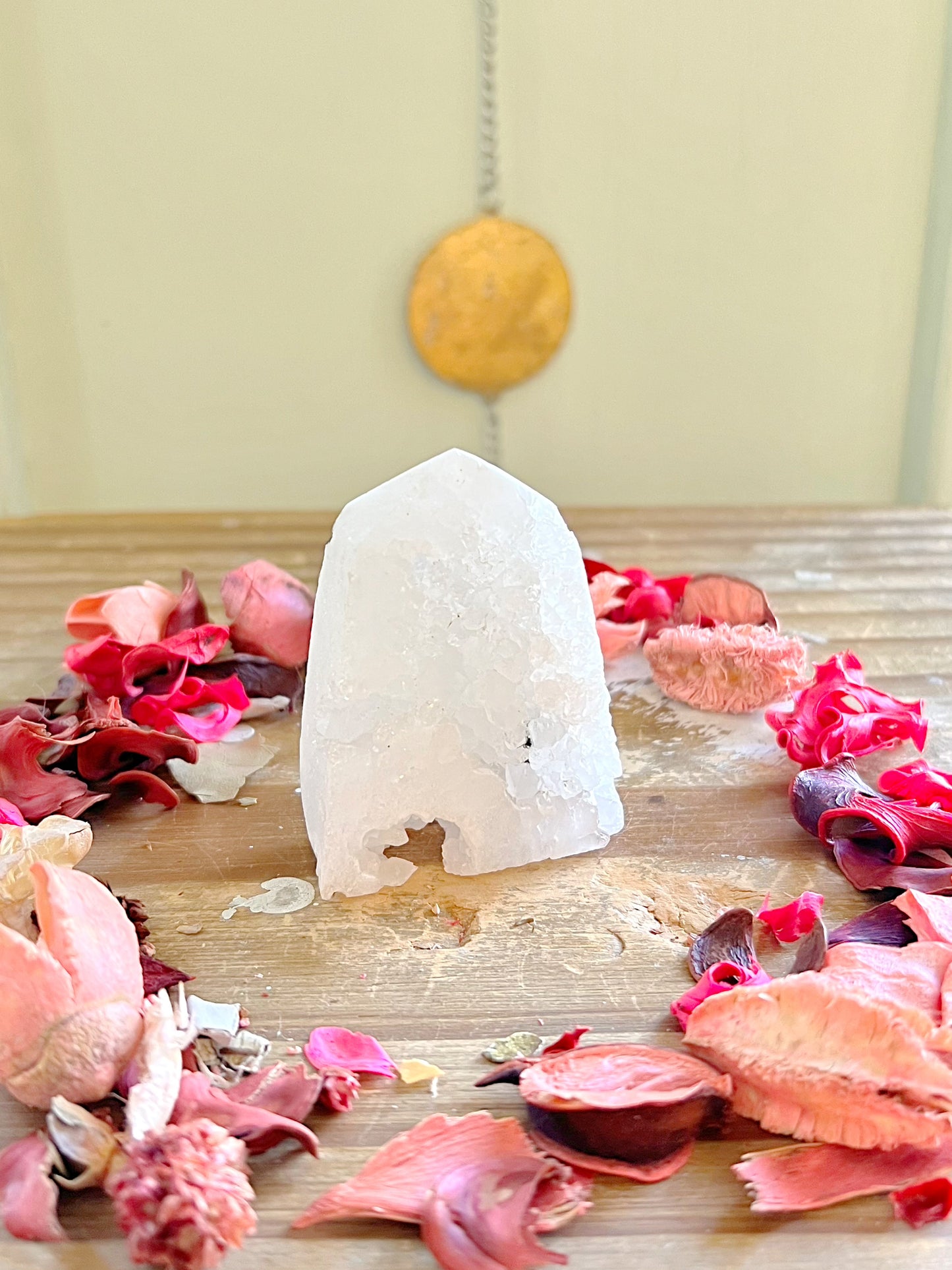 Druzy Quartz Towers