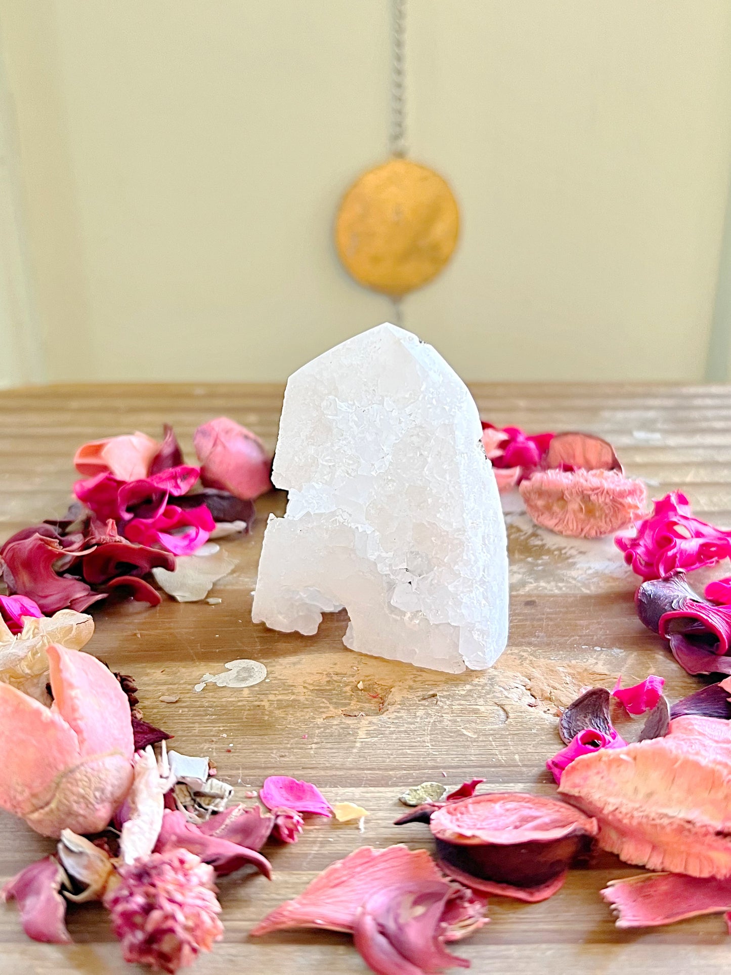 Druzy Quartz Towers