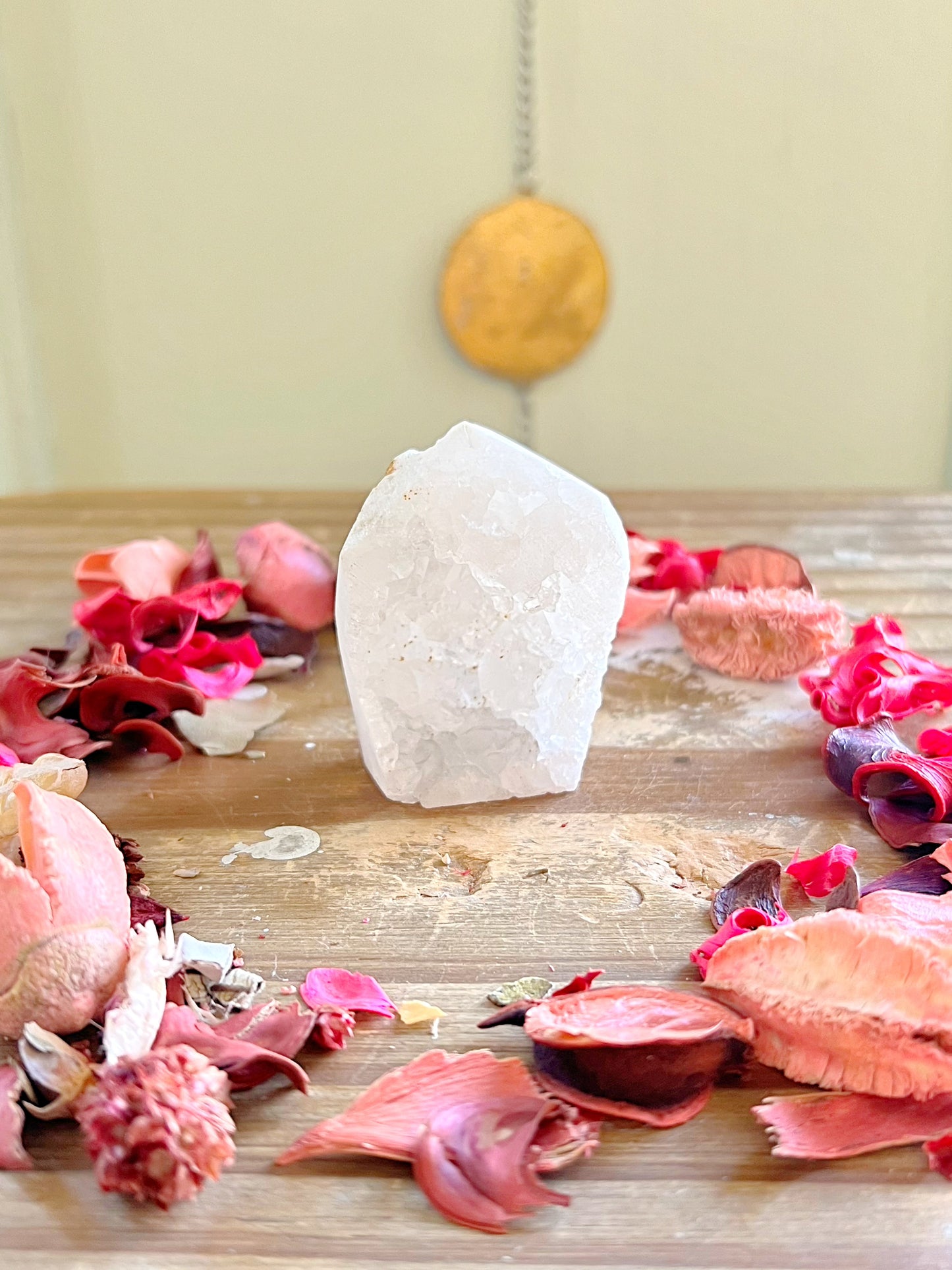 Druzy Quartz Towers
