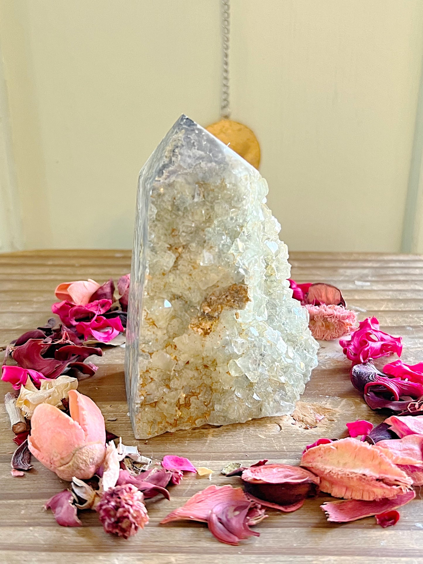Green Cubic Fluorite Towers
