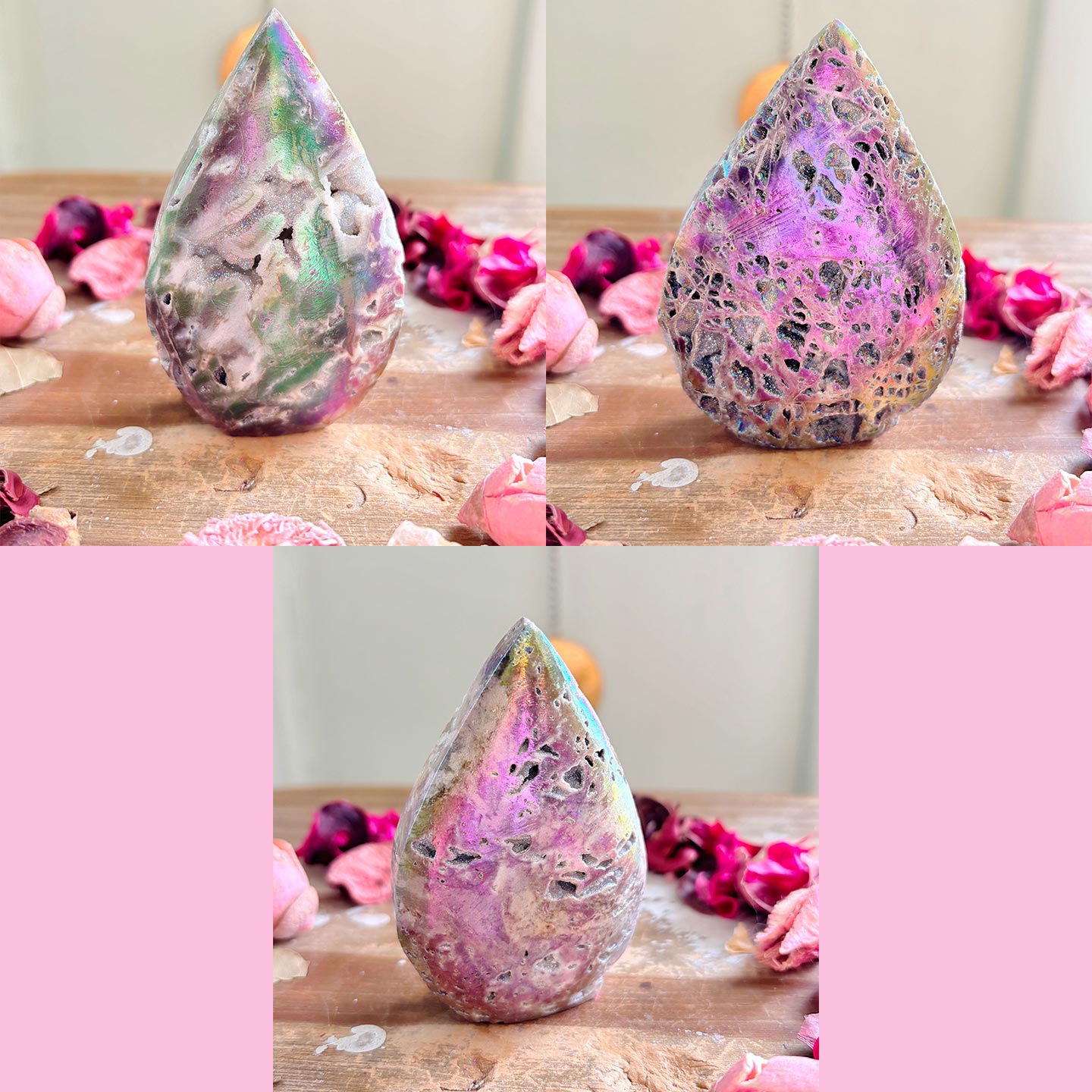 Druzy Aura Sphalerite Freeform’s