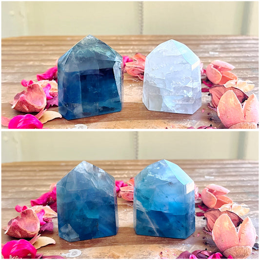Blue Fluorite Towers