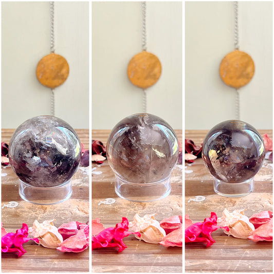 Smoky Quartz Spheres