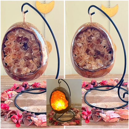 Citrine Hanging Lamps