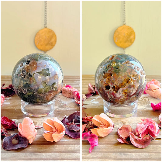 Ocean Jasper spheres