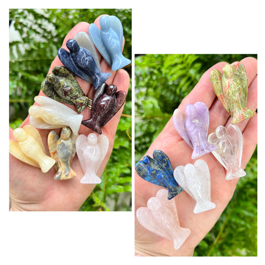 Crystal Angel Carvings