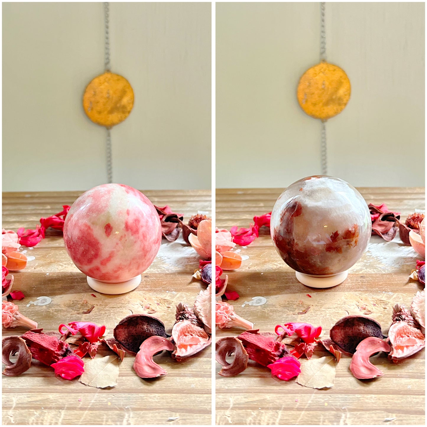 Thulite Spheres