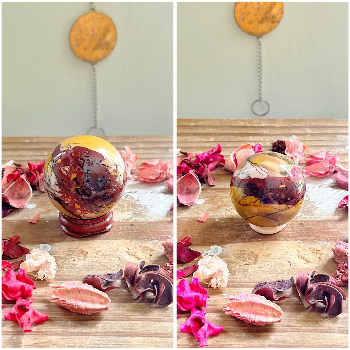 Mookaite Spheres