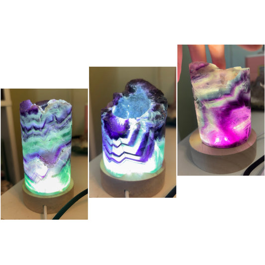 Fluorite Lamps