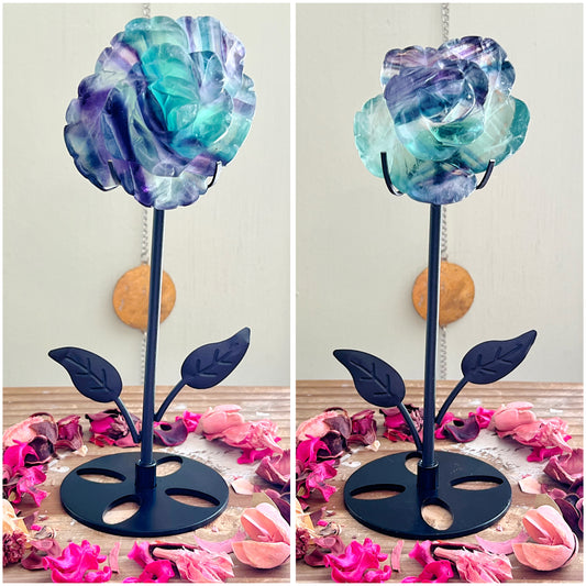 Fluorite Flowers On Stands