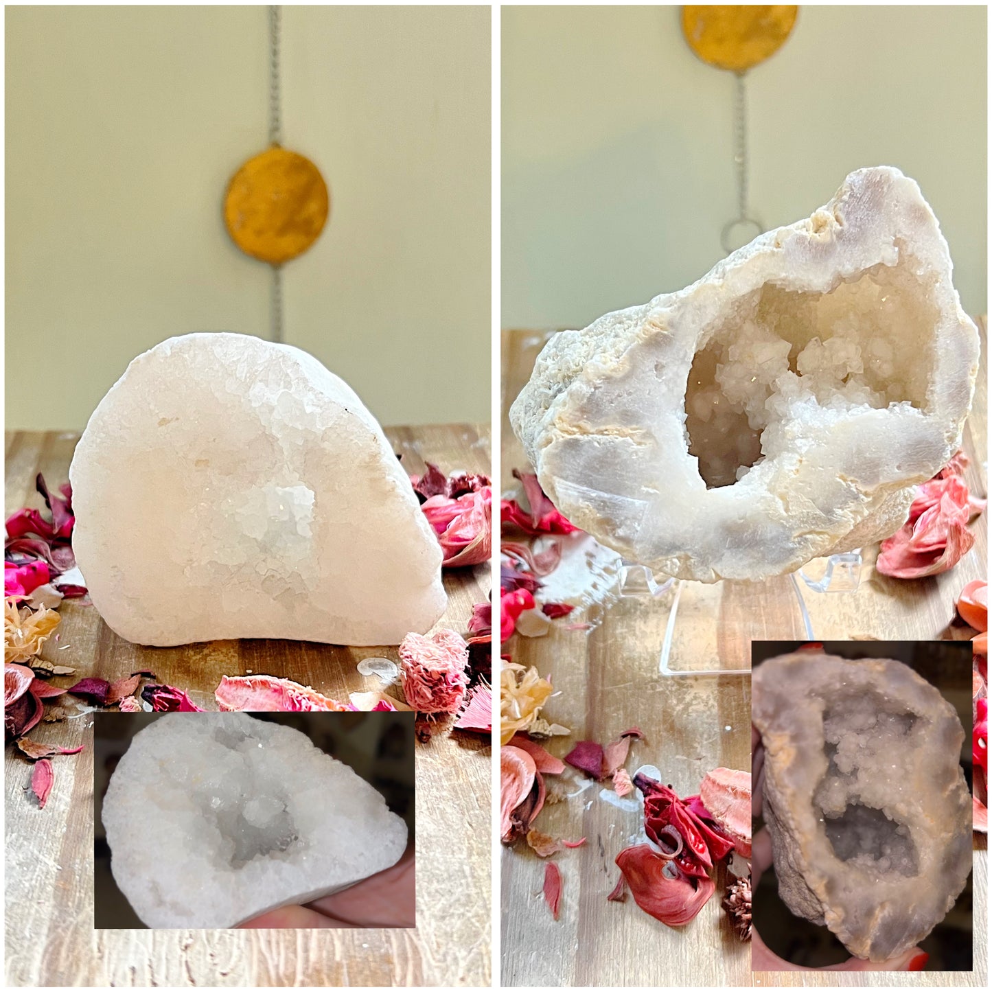 Druzy Quartz Geodes