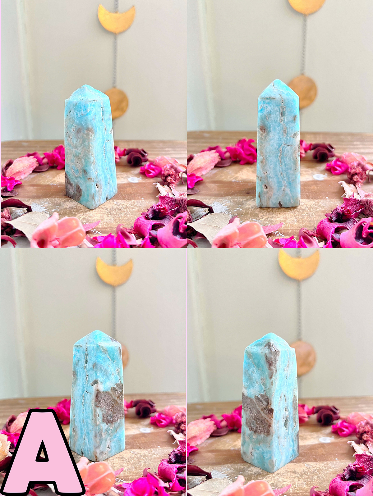 Blue Aragonite Towers