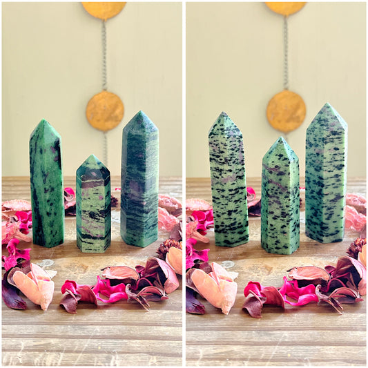 Ruby Zoisite Towers UV REACTIVE