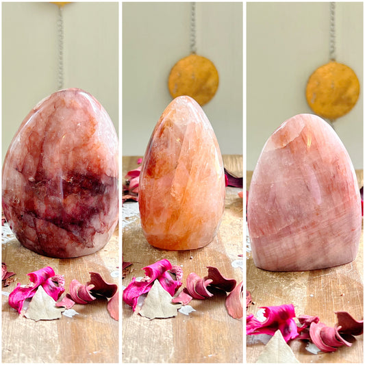 Fire Quartz Freeforms