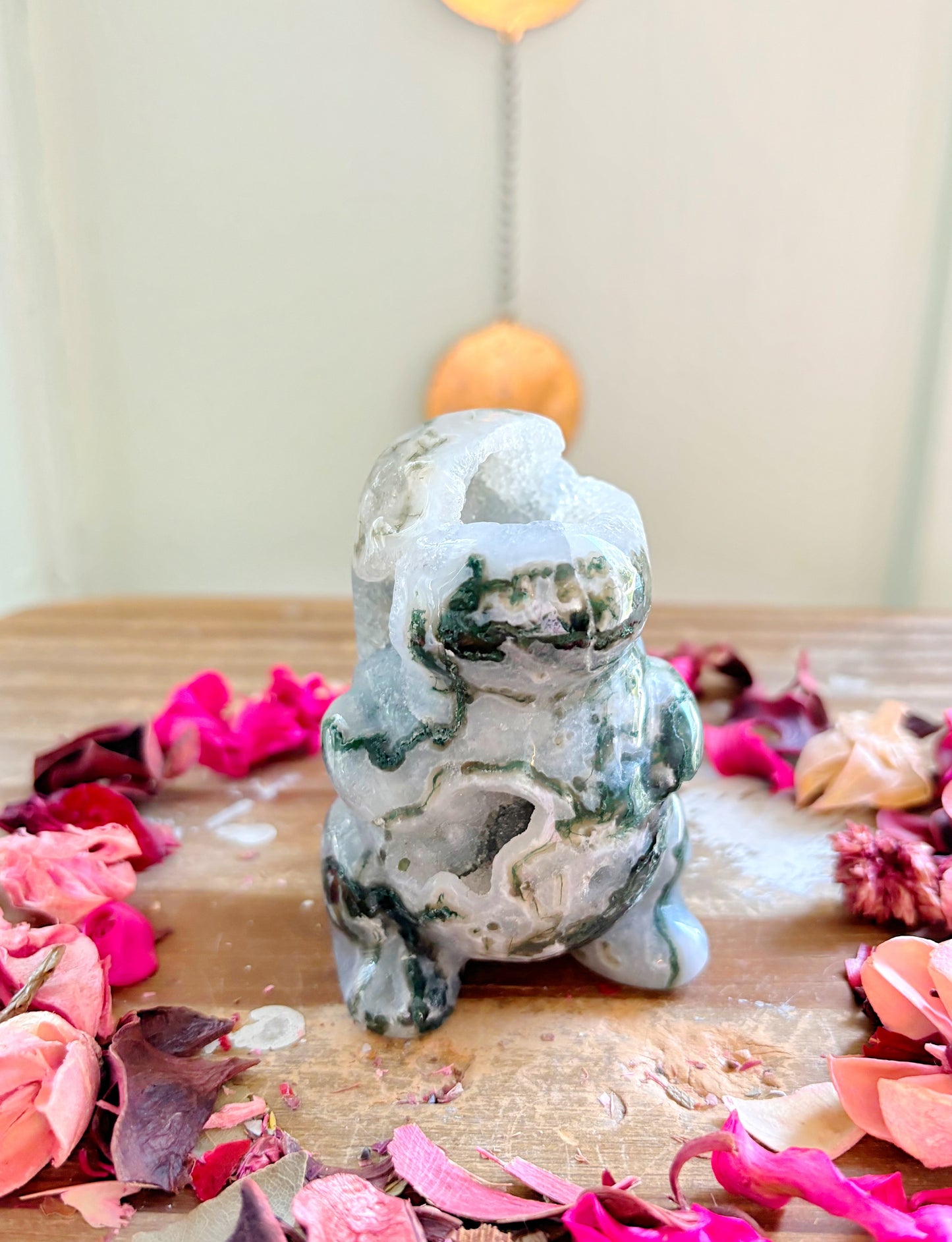 Rose and Quartz - Carvings - Chunky Dinosaur Carvings