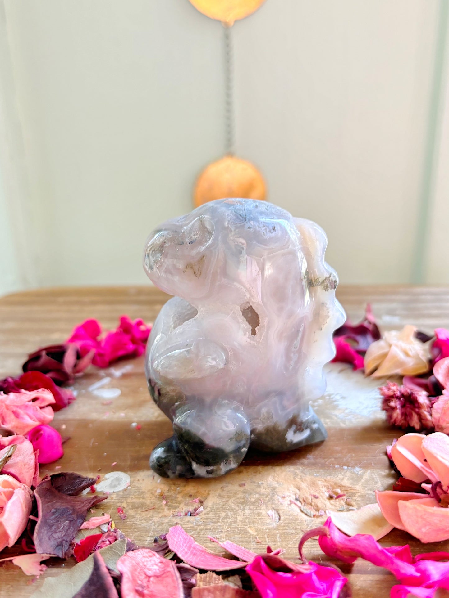 Rose and Quartz - Carvings - Chunky Dinosaur Carvings