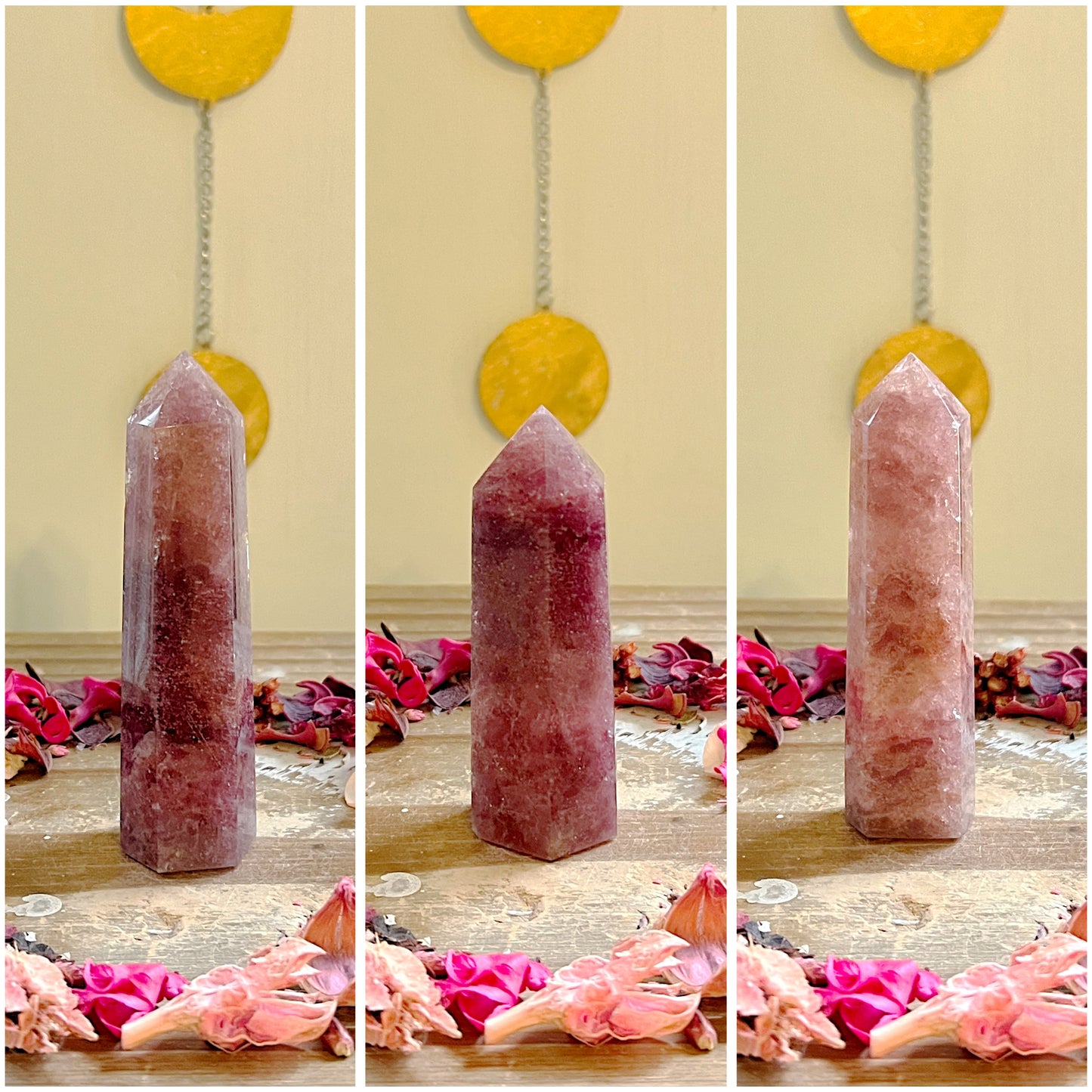Strawberry Quartz Towers