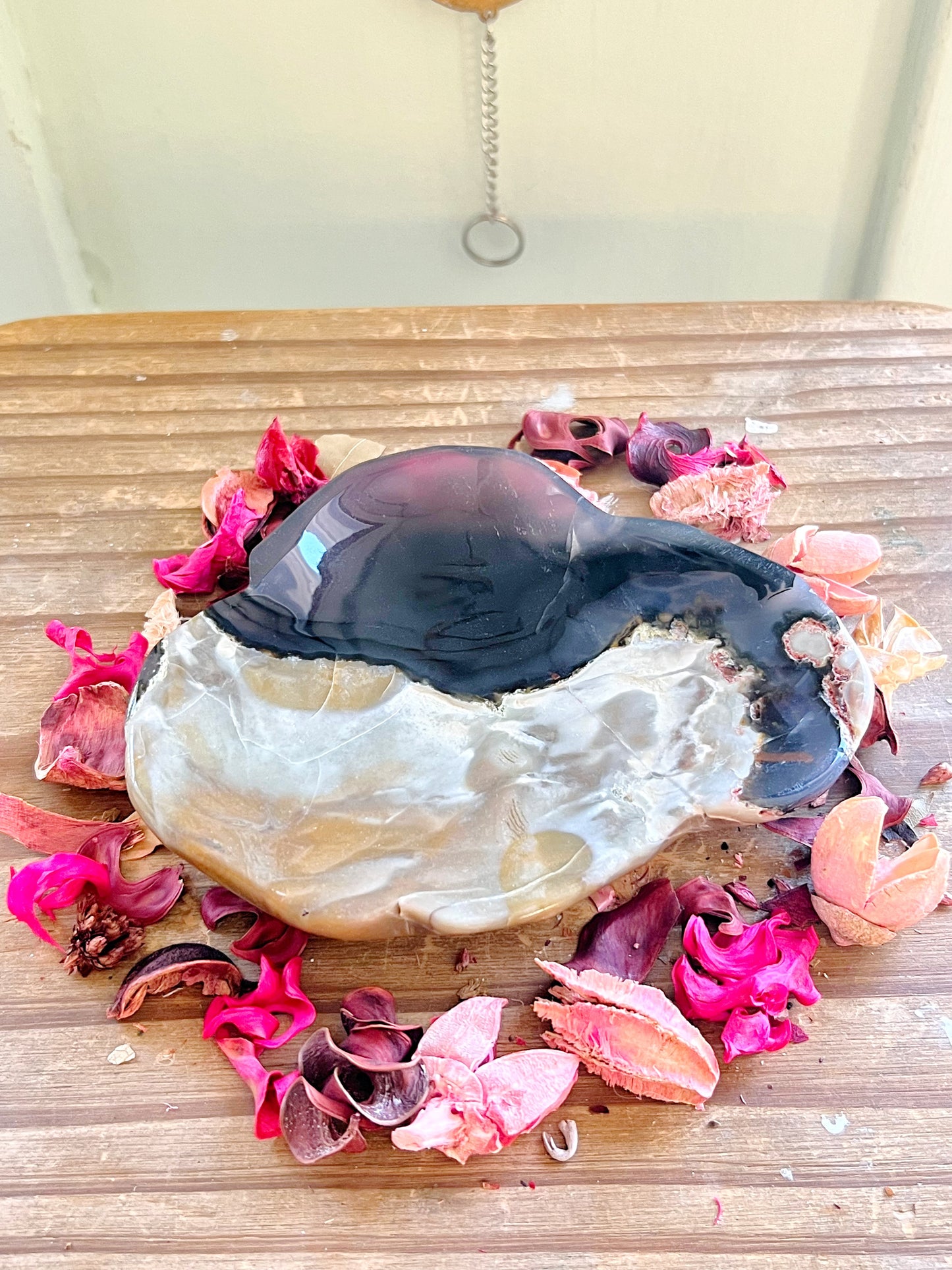 Volcano Agate Bowl UV REACTIVE