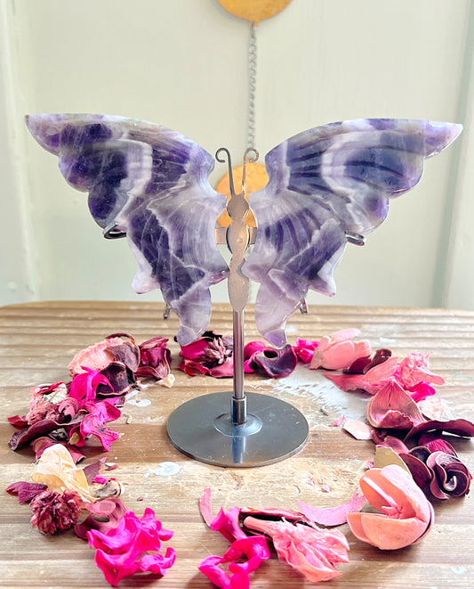 Dream Amethyst Butterfly Wings