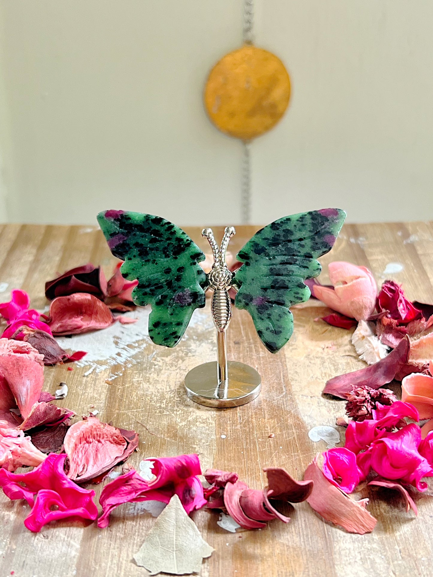 Ruby Zoisite Butterfly Wings UV REACTIVE