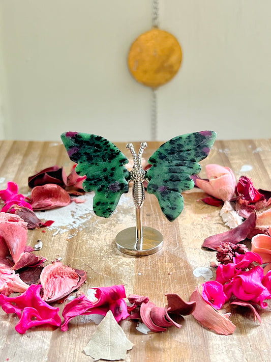 Ruby Zoisite Butterfly Wings UV REACTIVE