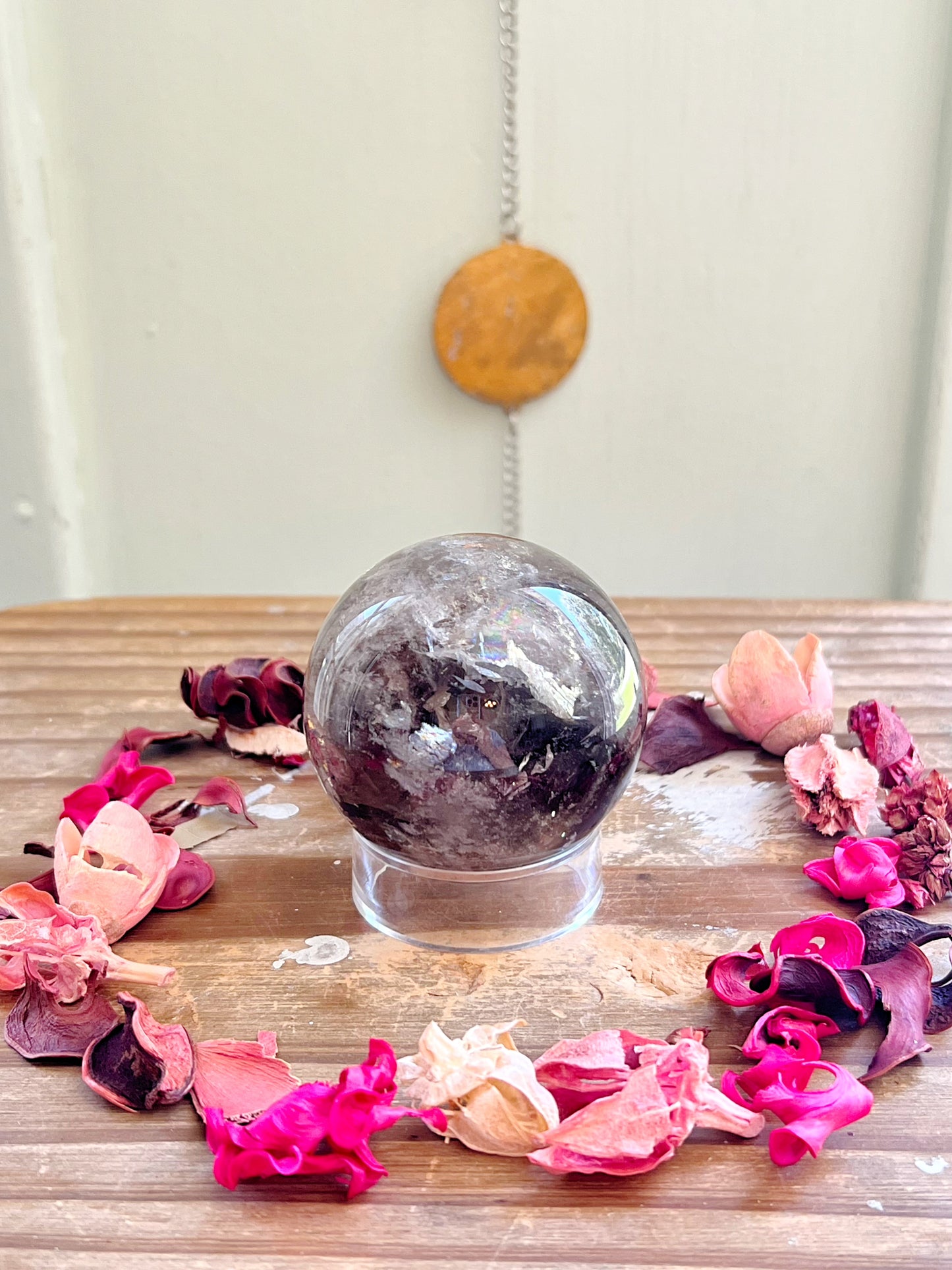 Smoky Quartz Spheres