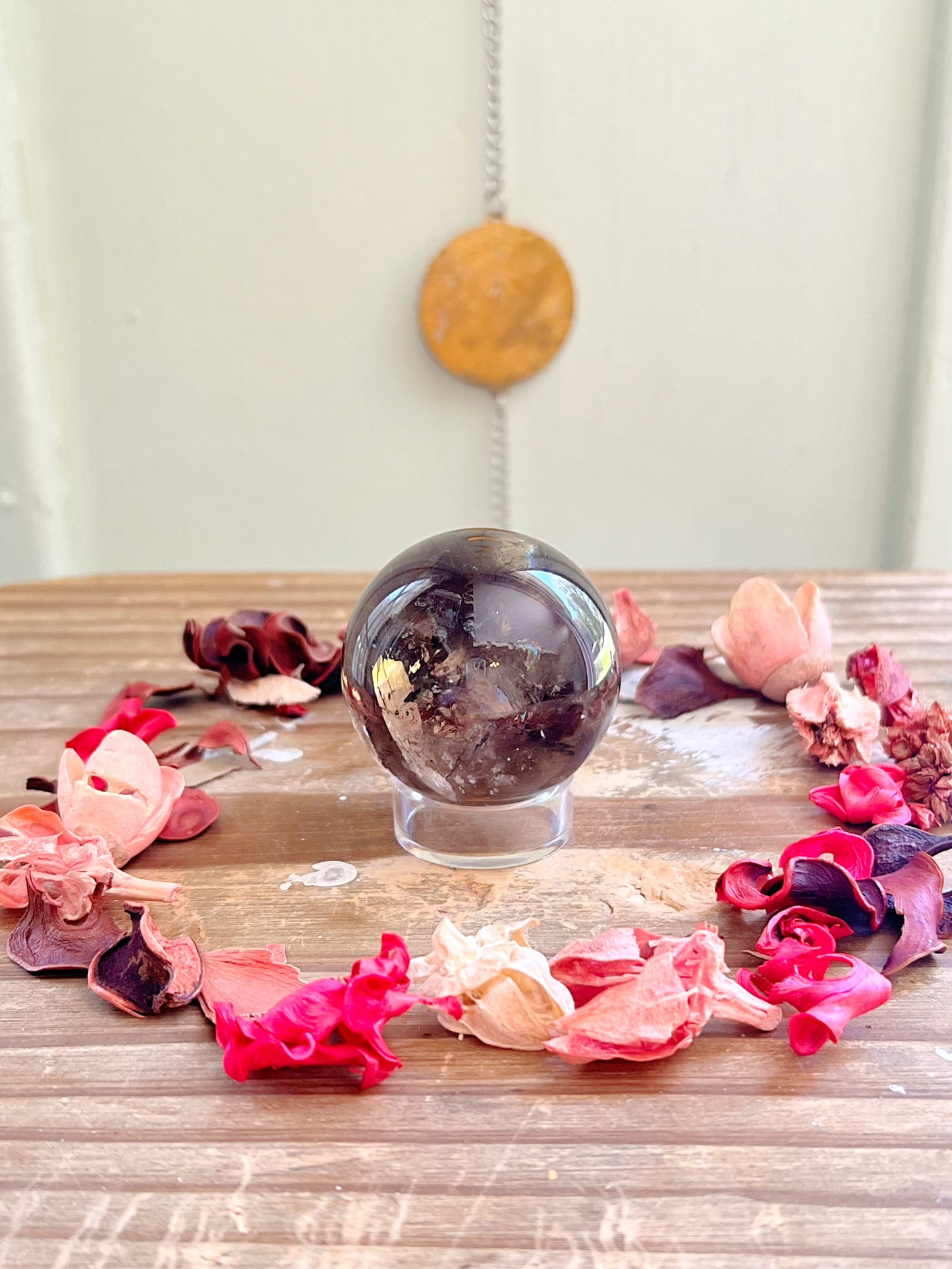 Smoky Quartz Spheres