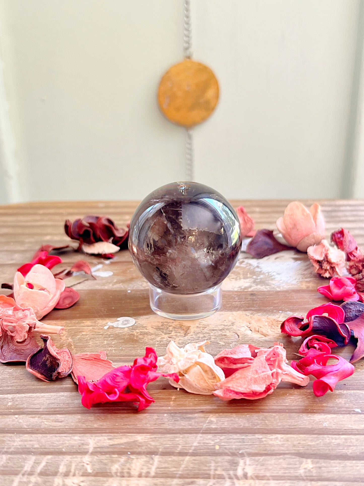 Smoky Quartz Spheres