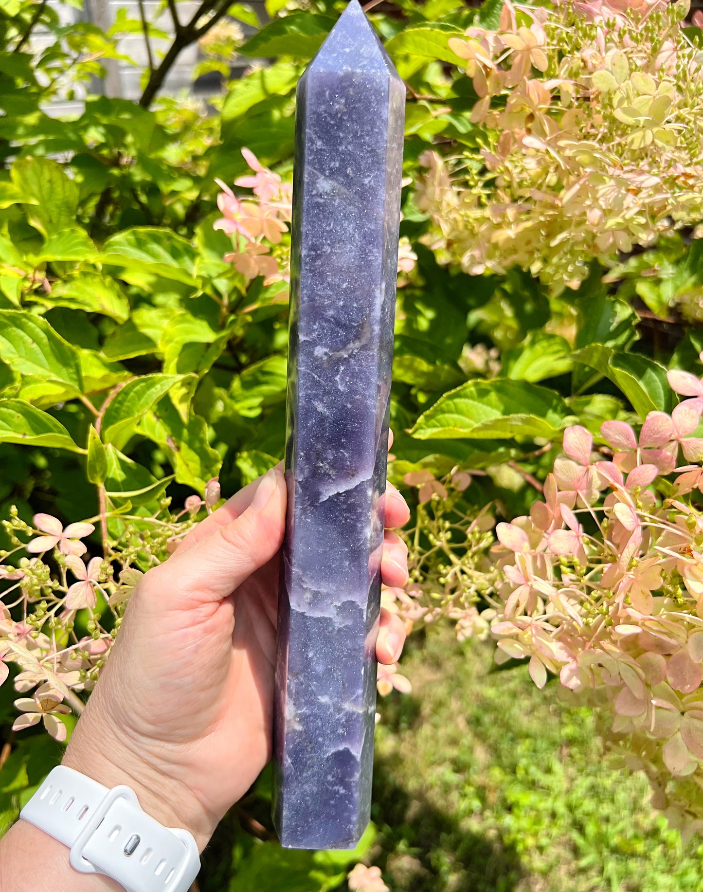 XXL Lepidolite Tower