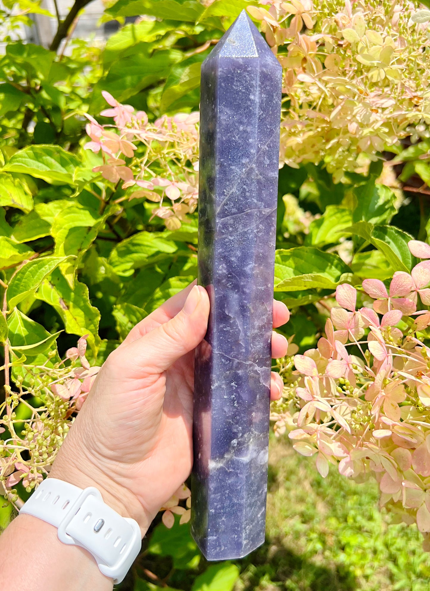 XXL Lepidolite Tower