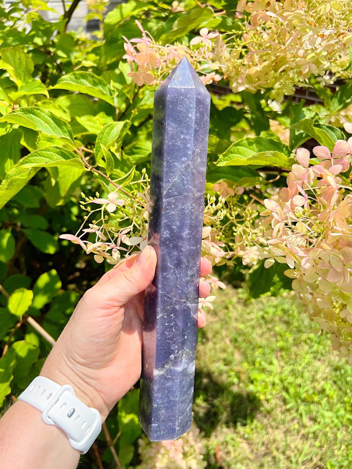 XXL Lepidolite Tower