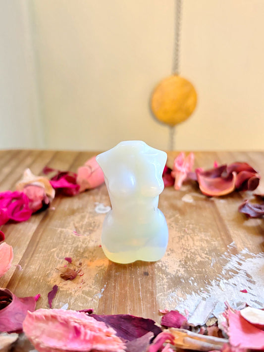 Opalite Goddess Body Carving