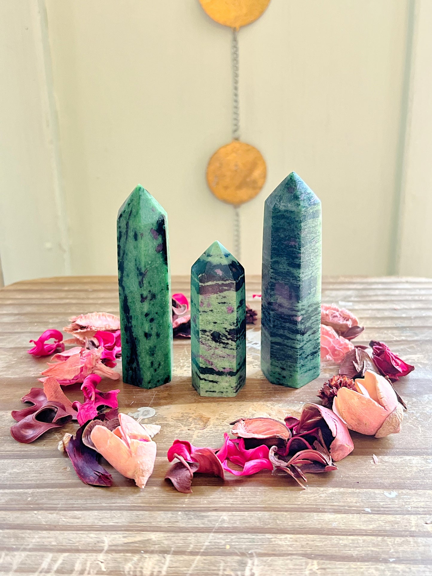 Ruby Zoisite Towers UV REACTIVE