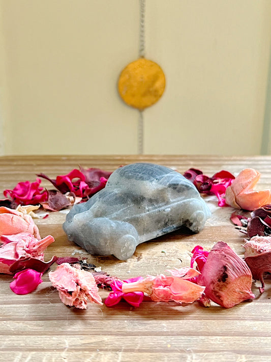 Labradorite Car Carving