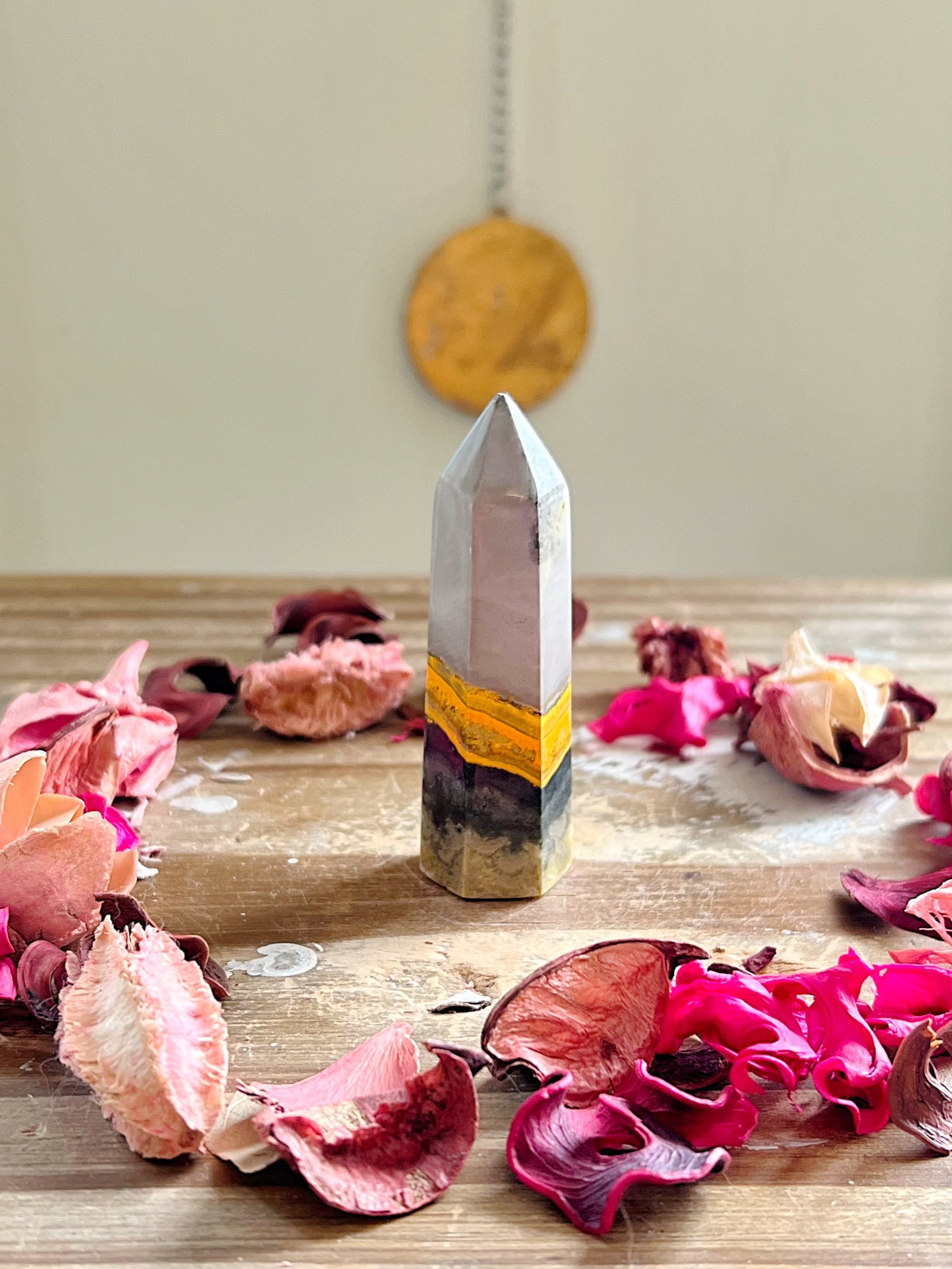 Rose and Quartz - Towers - Bumblebee Jasper Towers 1