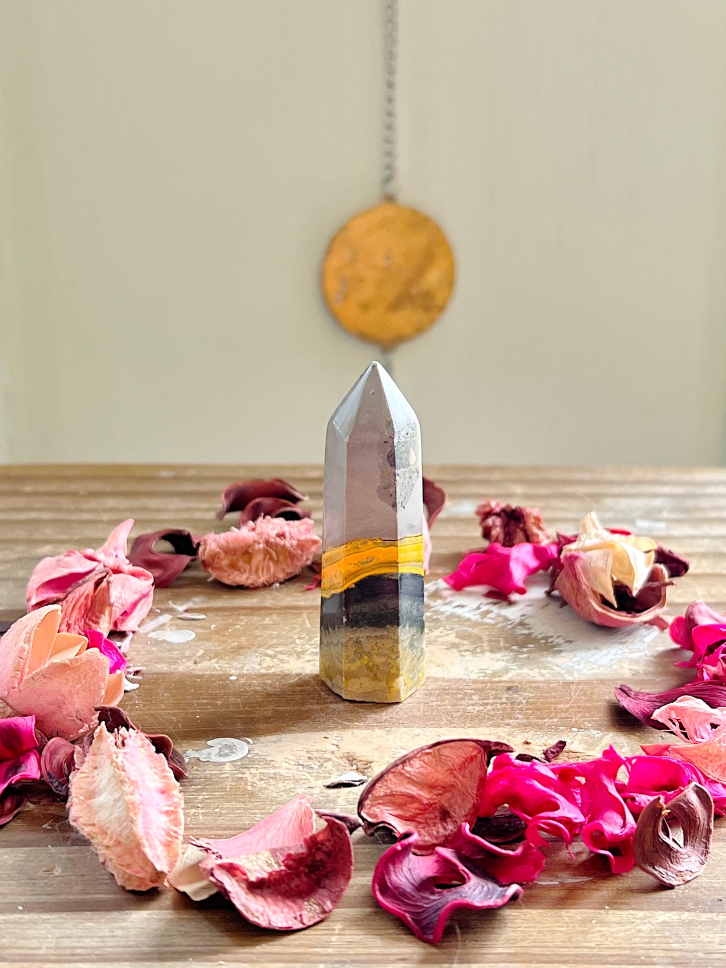 Rose and Quartz - Towers - Bumblebee Jasper Towers 2