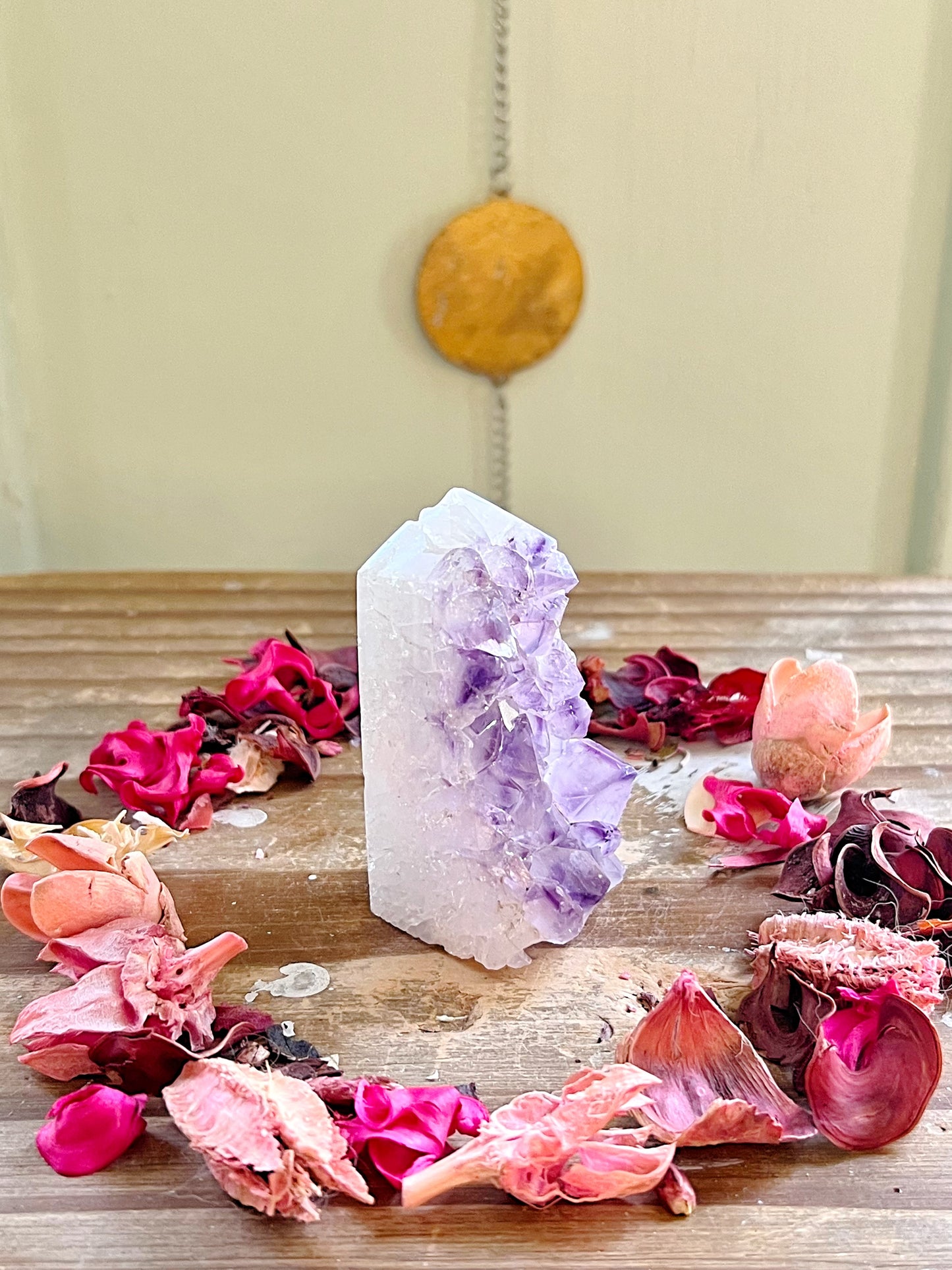 Rose and Quartz - Towers - Druzy Amethyst Towers 6