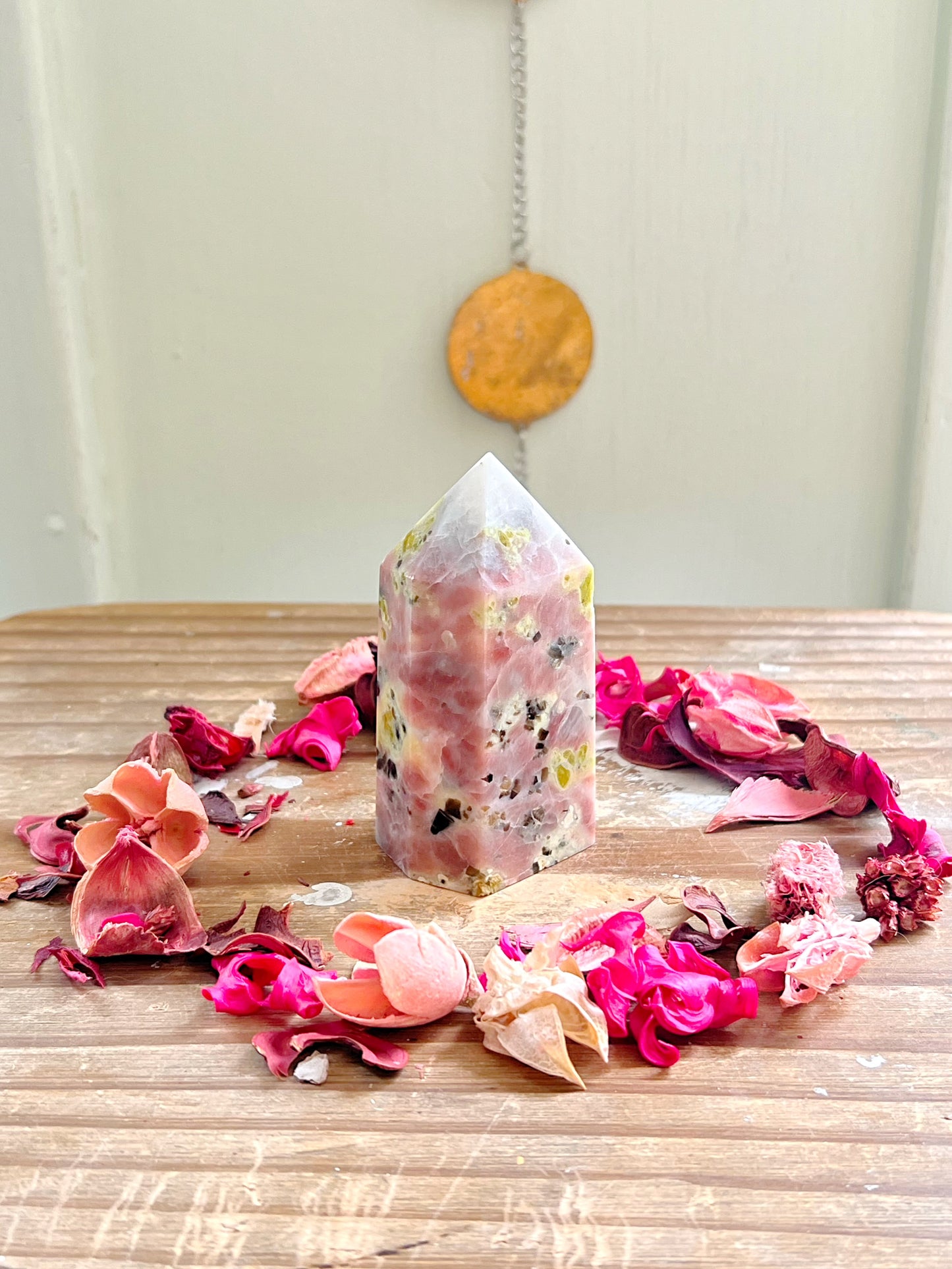 Peach Blossom Tourmaline Towers