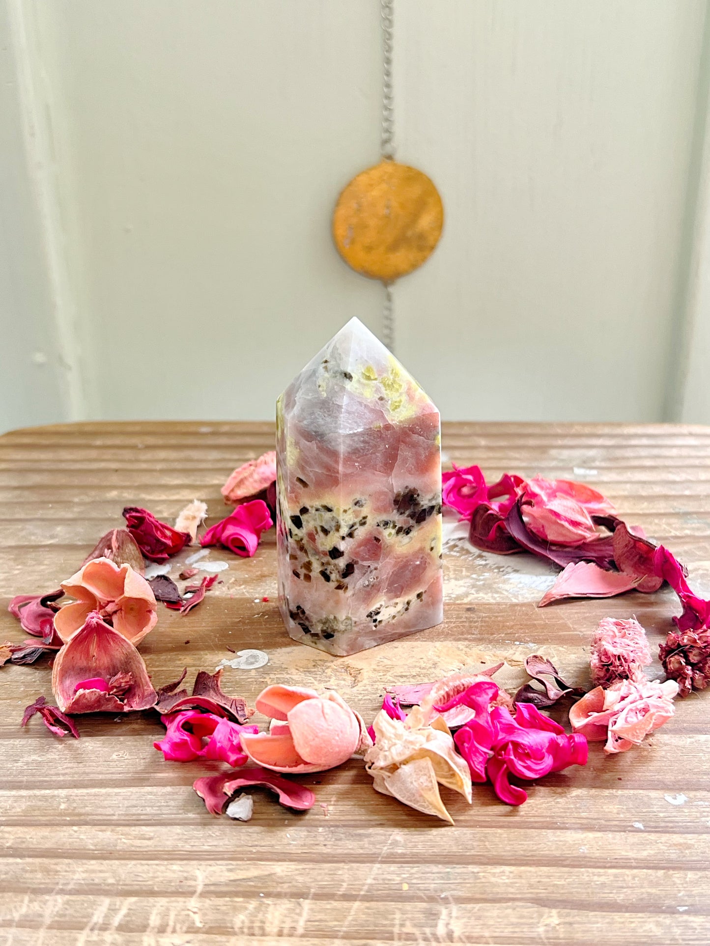 Peach Blossom Tourmaline Towers