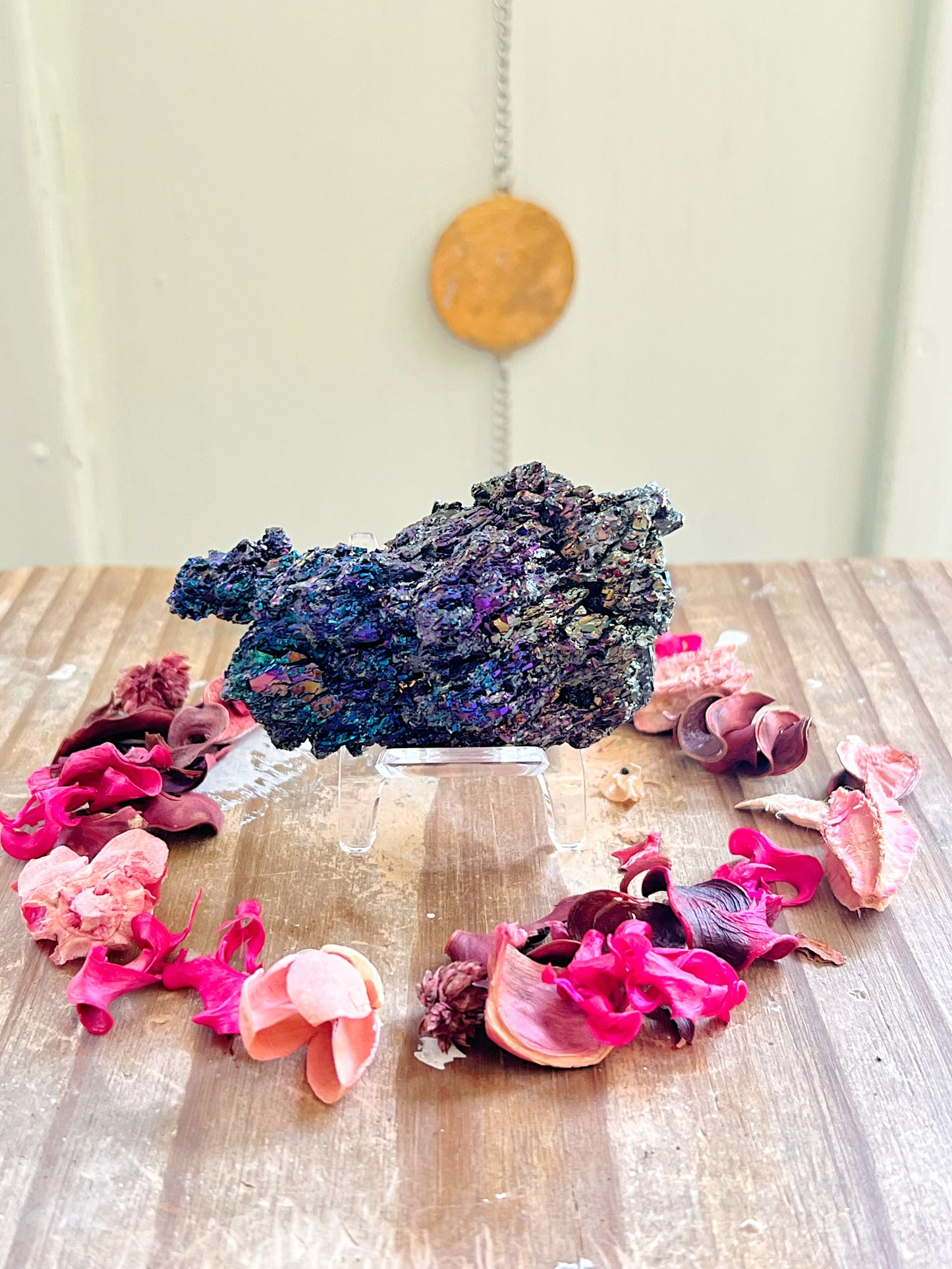 Carborundum Specimens on Stands