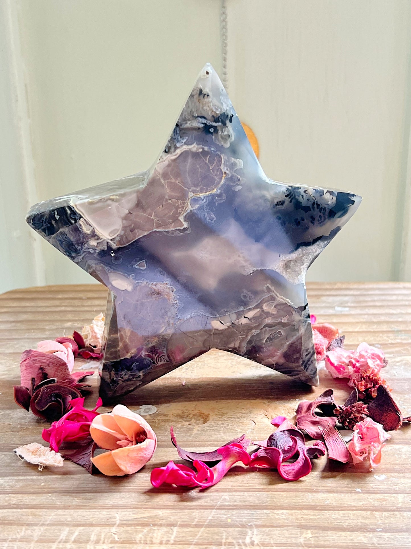XL Volcano Agate Star UV REACTIVE