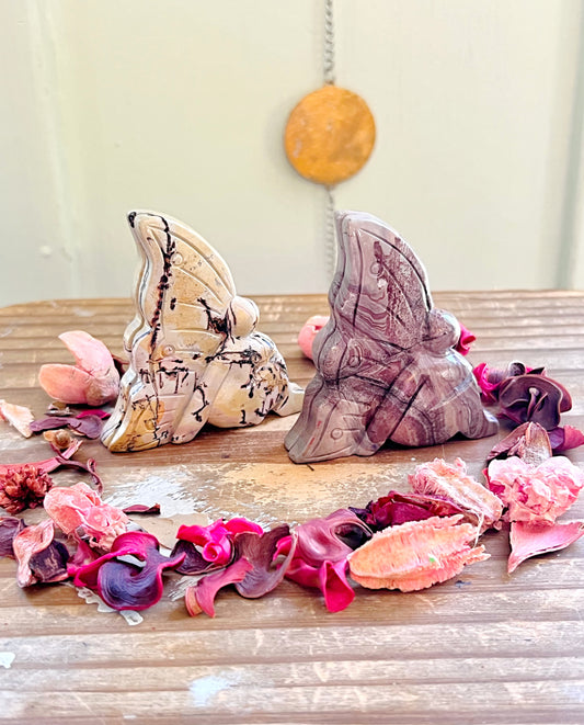 Picture Jasper Fairy Carvings