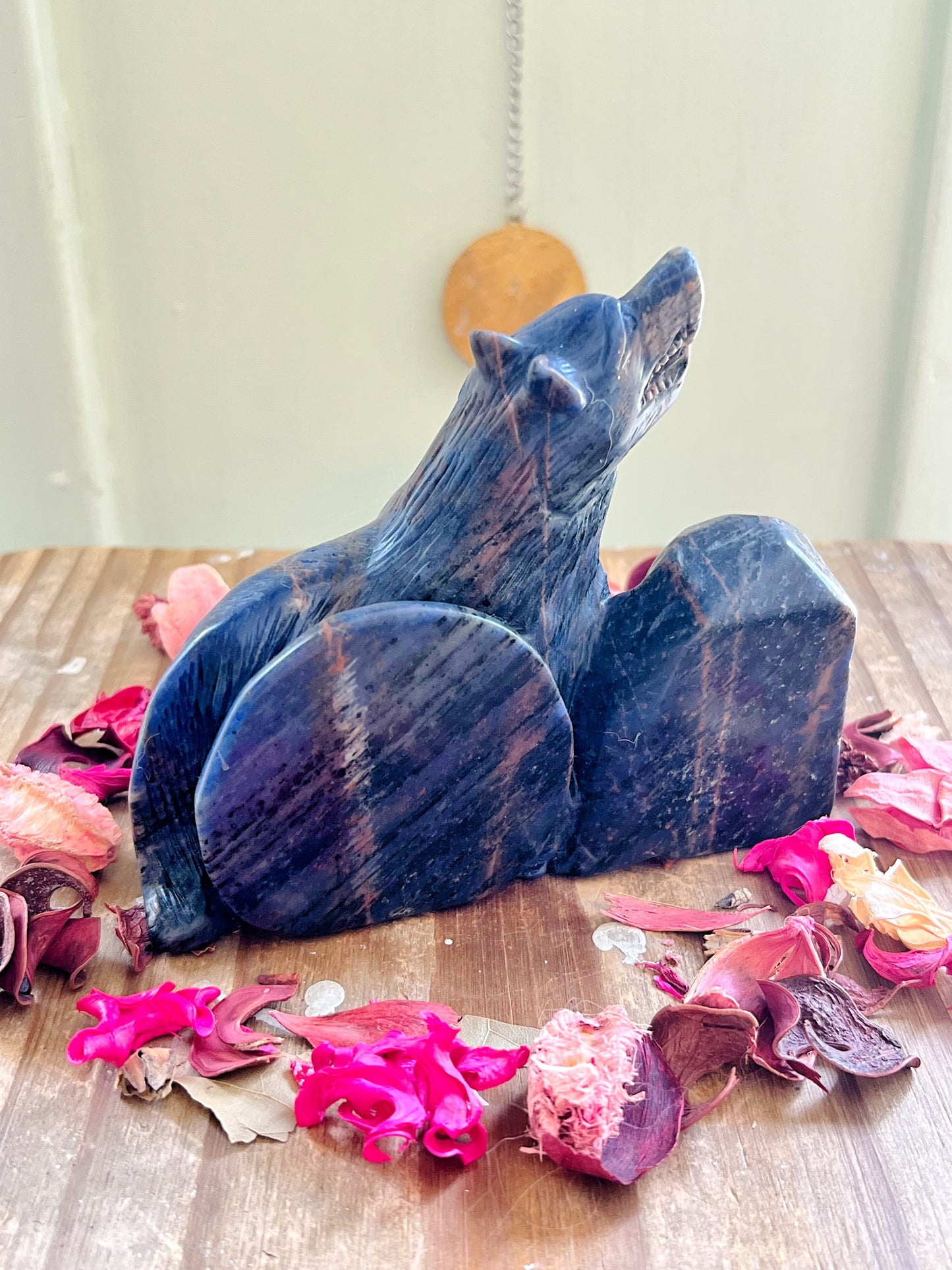 Sodalite Wolf